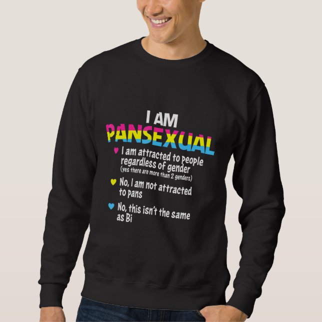 Retro Pansexual Pirate Loves All Booty Cute Lgbt P Sweatshirt (Front)
