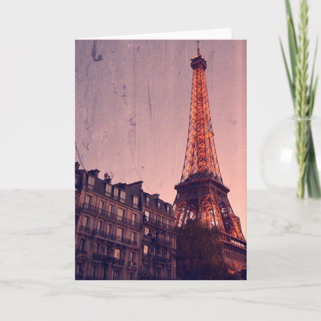 Retro Paris - Always a Good Idea - Greeting Card (Front)