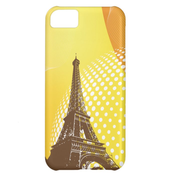 Retro Paris Eiffel Tower iPhone 5 Case