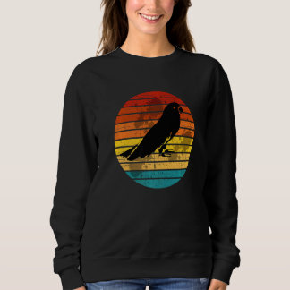 Retro Parrot  Birds Kids Parrot Girl Parrot Sweatshirt