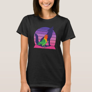 Retro Parrot I Howling Wolf I Screaming Fischer's  T-Shirt