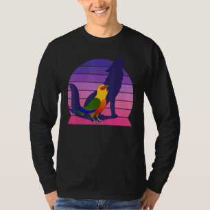 Retro Parrot I Howling Wolf I Screaming Jenday Con T-Shirt