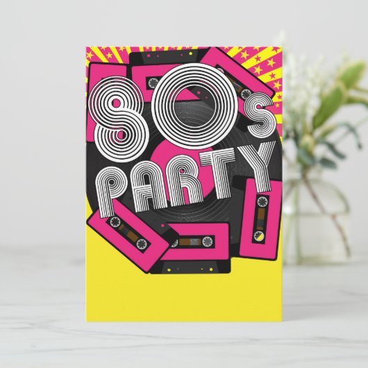 Retro Party Background (Standing Front)