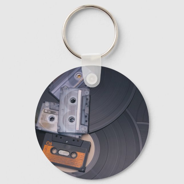 Retro Party Keychain (Front)