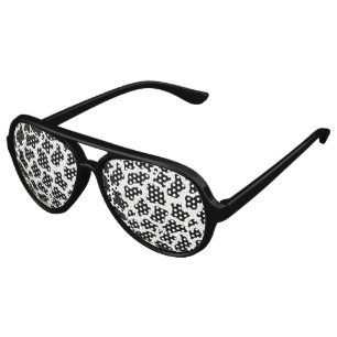 Retro Party Shades Cow Sunglasses