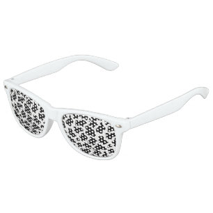 Retro Party Shades Kids Cow Sunglasses