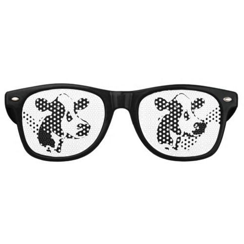 Retro Party Shades Tillamook Cow Sunglasses