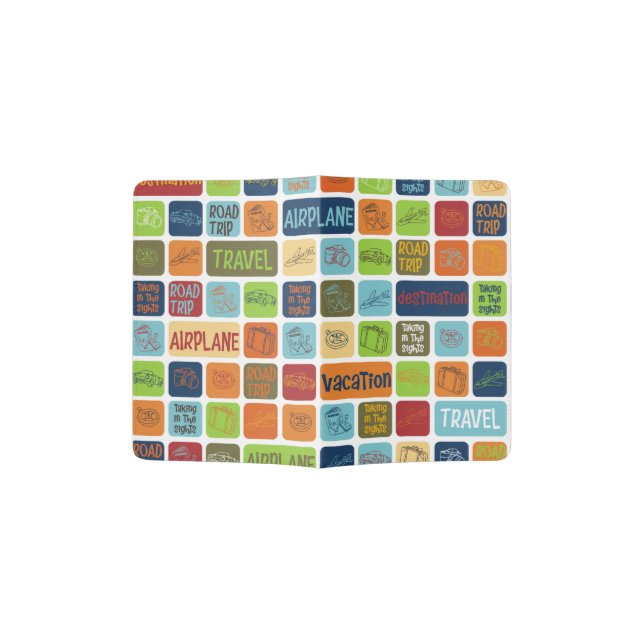 Retro Passport Holder (Opened)