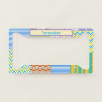 Retro Patchwork Quilt Pattern Design Personalize