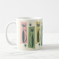 Retro Patchwork Tabbies ©studioxtine