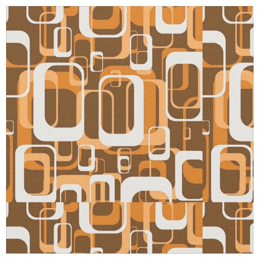 Retro Pattern 1971 Fabric