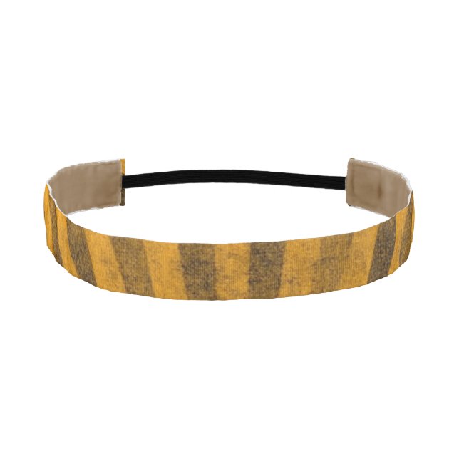 Retro pattern background athletic headband (Front)