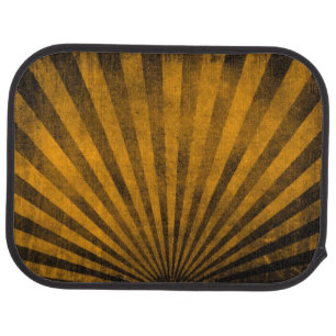 Retro pattern background car mat