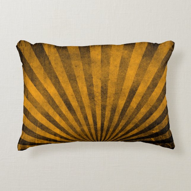 Retro pattern background decorative pillow (Front)