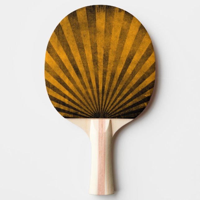 Retro pattern background Ping-Pong paddle (Front)