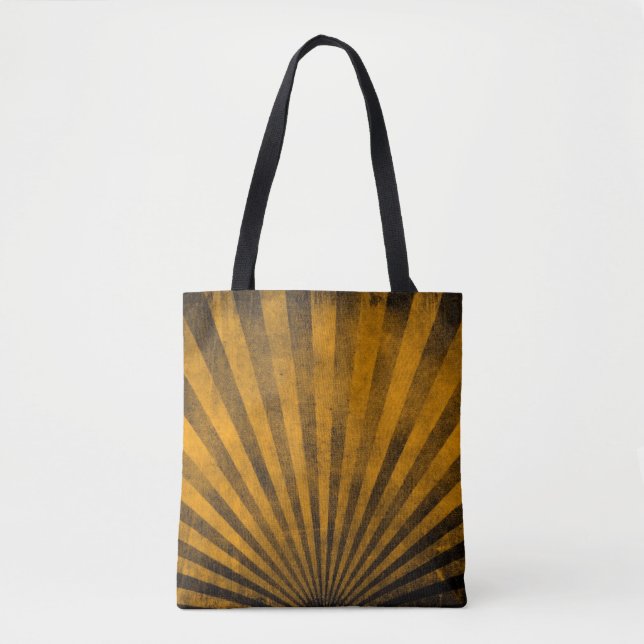 Retro pattern background tote bag (Front)