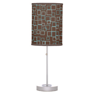 Retro Pattern Brown Lamp