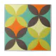 Retro pattern ceramic tile | Zazzle