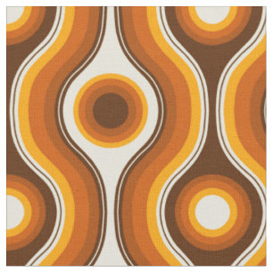 Retro pattern fabric