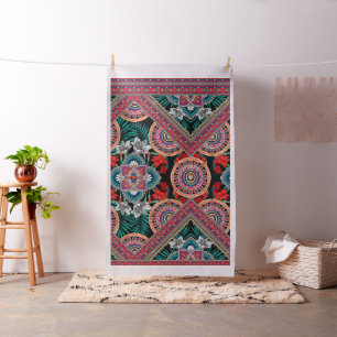 Retro Pattern Fabric