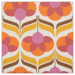 Retro pattern flower fabric