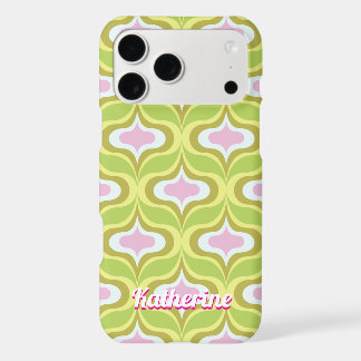 Retro Pattern Green iPhone Case
