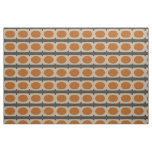 Retro pattern orange fabric