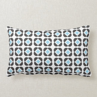 Retro Pattern Rectangular Pillow in turquoise