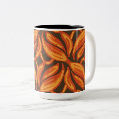 Retro patterned Coffee Mug