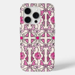Retro patterns, roses, flowers &amp; hearts iPhone 15 pro case