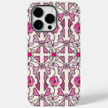 Retro patterns, roses, flowers &amp; hearts Case-Mate iPhone 14 pro max case