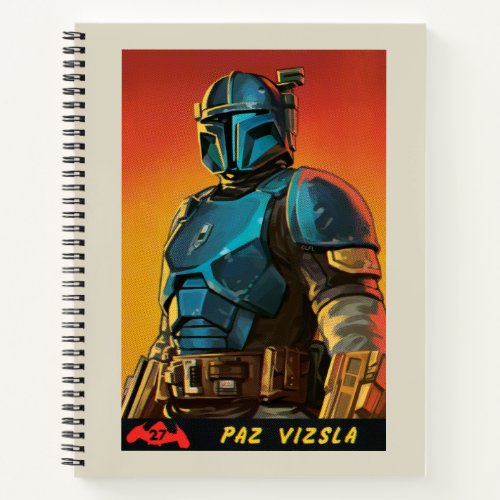 Retro Paz Vizsla Illustrated Art Notebook