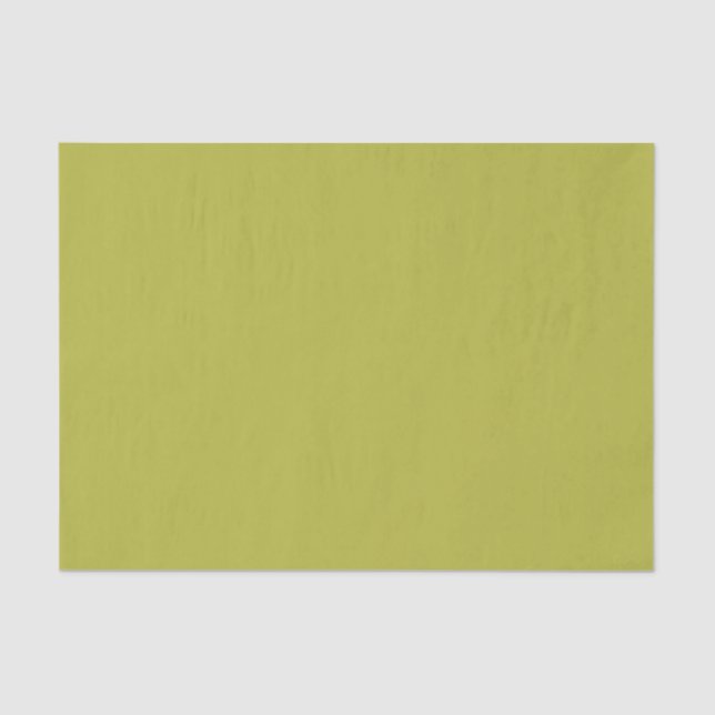 Retro Pea Soup Green Tissue Paper (Front)