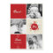 Retro Peace Love Joy Christmas 3 Photo Collage