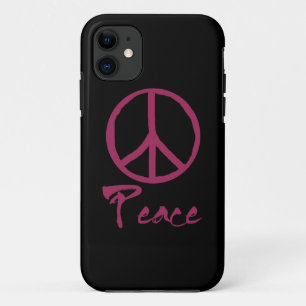 Retro Peace Sign iPhone 11 Case