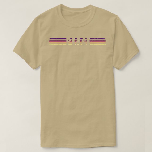 RETRO PEACE STRIPES SUNRISE Cutout T-Shirt (Design Front)