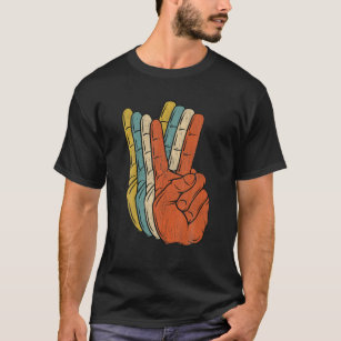 YILINGER T-Shirt 3D Printed Peaceful Hippie Casual Tees