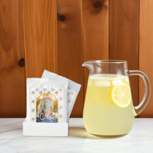 Retro Peach Graduation Lemonade Drink Mix