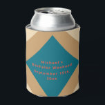 Retro Personalized Can Cooler | Bachelor Weekend<br><div class="desc">Retro Personalized Can Cooler | Bachelor Weekend These Retro Personalized Can Coolers are the perfect keepsakes for your friends to remember your special day. Cheers to a fun and memorable bachelor party! Add your custom wording to this design by using the "Edit this design template" boxes on the right hand...</div>
