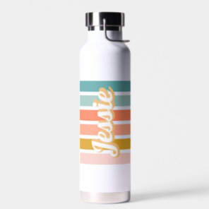 Bold Boho Personalized Water Bottle