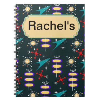 Retro Personalized Notebook