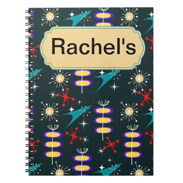 Retro Personalized Notebook (Front)