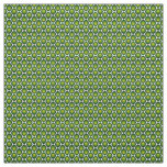 Retro petals design - Shade of green Fabric
