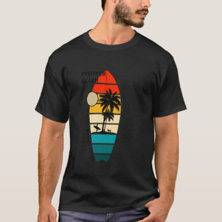 Retro Pfeiffer Beach California Surfboarders Surfe T-Shirt
