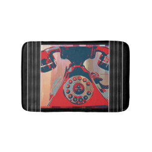 Retro Phone Bath Mat