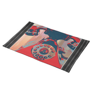 Retro Phone Placemat