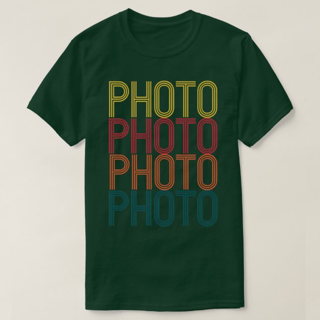 Retro Photo Photography Design for Photographer Vi T-Shirt (Design Front)
