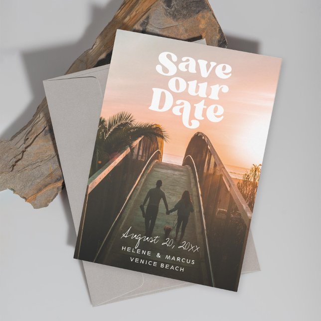 Retro Photo Save the Date Cards (Creator Uploaded)
