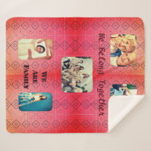 Retro Photo Soft Red Diamond