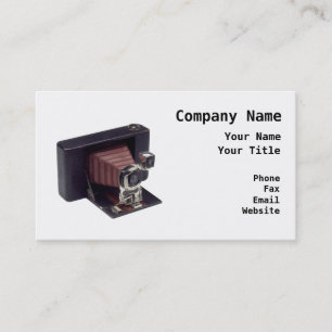 Retro Photographer Business Card